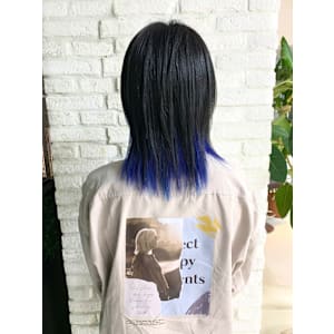 ブルーブラック×ブルーインナー