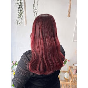 《花屋併設》チェリーレッド