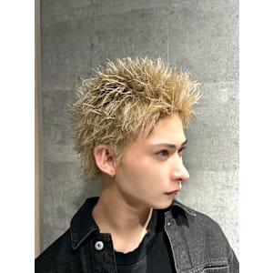 スパイキーショート - メンズヘア整形サロン GOALD 京都【メンズヘアセイケイサロン ゴールド キョウト】掲載中