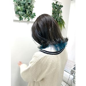 ターコイズブルーインナー