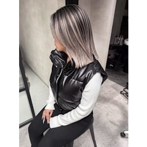 ★顔周りが明るい筋感シャドルーツバレイヤージュ★