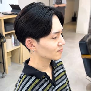 「NIKO」ナチュラルセンターパート　カルマスタイル　天神