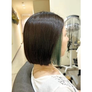 【ジュレベール 汲田】大人インナーカラー