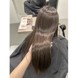 やわらかオリーブ/透明感カラー/オリーブブラウン