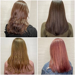 髪質改善カラー／トリートメント／酸性ストレート／学割