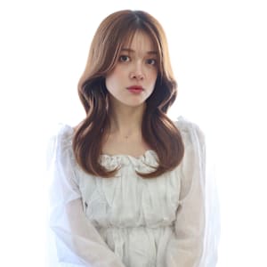 20代/30代/40代☆ 韓国風くびれヘア♪顔周りレイヤー♪