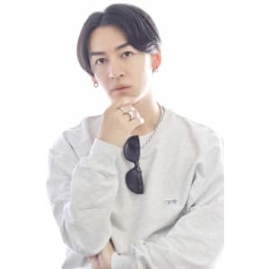 メンズセンターパート×ニュアンスパーマ＊20代30代40代