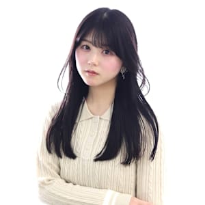 暗髪ストレートヘア/髪質改善/ロングヘア/20代30代40代