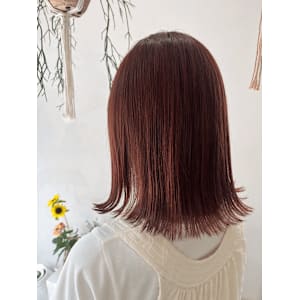 《花屋併設》ピンクブラウン