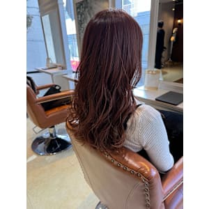 たっぷりピンクブラウン