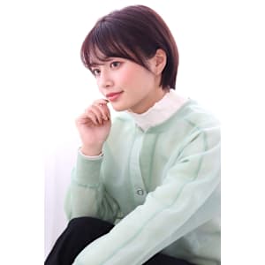 20代30代40代　【小顔】耳かけコンパクトショート