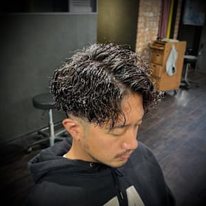 【ツイスパアップバング】