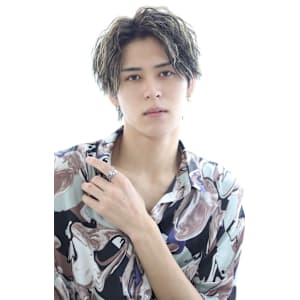 ◆メンズ波巻きハイライト20代30代40代◆