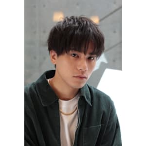 ツーブロックショートマッシュ