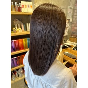 髪質改善/オージュア/美髪/ナチュラルブラウン