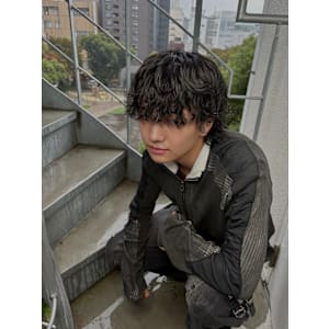 韓国風シャドウパーマ