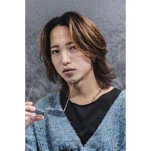 メンズボブスパイラルパーマメンズミディアムパーマ