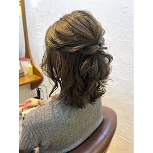 お呼ばれヘアセット