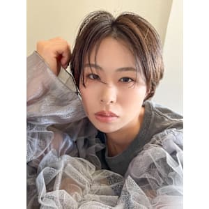 抜け感ハンサムショート