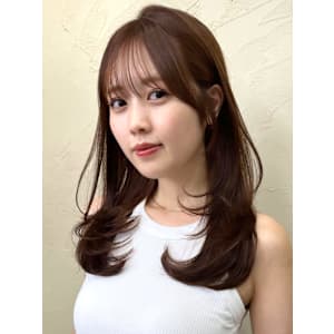 顔まわりカット/前髪/似合わせカット/レイヤーカット/銀座