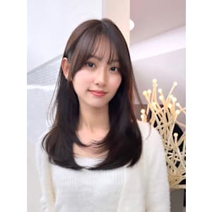 顔まわりカット/前髪/似合わせカット/レイヤーカット/銀座