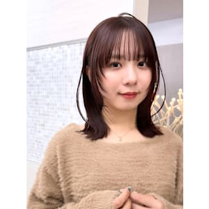 顔まわりカット/前髪/似合わせカット/レイヤーカット/銀座