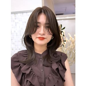 顔まわりカット/前髪/似合わせカット/レイヤーカット/銀座