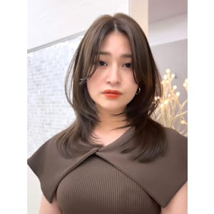 顔まわりカット/前髪/似合わせカット/レイヤーカット/銀座