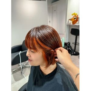 HEARTS 船橋 白髪ぼかし 脱白髪染め×スタイル