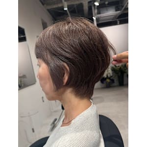 HEARTS 船橋 白髪ぼかし 脱白髪染め×スタイル