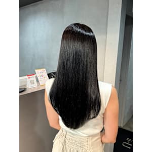 髪質改善　ストレート　地毛風カラー