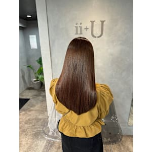 ナチュラル　オフィススタイル　艶髪