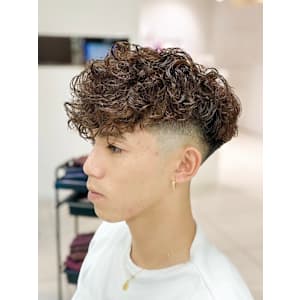 ハイフェードブラウンスペインカール