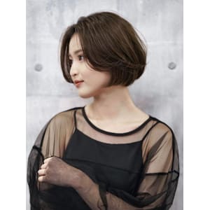 大人可愛いミニボブ/ひし形ボブ/清澄白河/森下