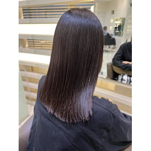 □酸性縮毛矯正 ぱつっとライン