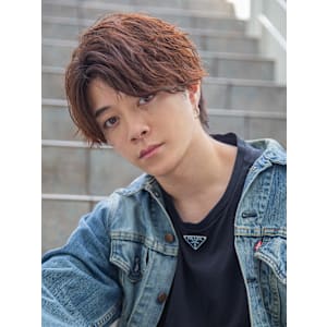 【小久保style】メンズカットツーブロックツイストウルフ