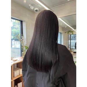 地毛風カラー/艶髪／ロングヘア