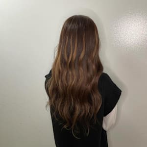 ブラウンベージュロング