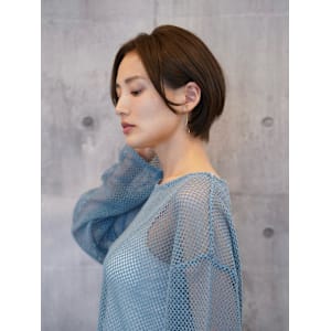 20代30代40代/センターパート/ひし形/清澄白河/森下