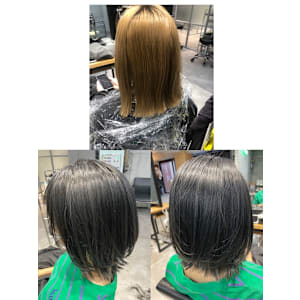 シルバー風☆ダークカラー