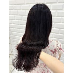 ブリーチなしラベンダーブラックピンク＊まゆ