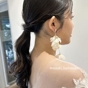 ＊銀座　ウェディングヘアメイク