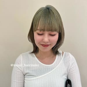 ＊ボブからイメチェン！ハッシュカット