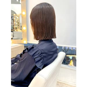 【新井】トキオデシンカ縮毛矯正　ぷつんとボブヘア♪