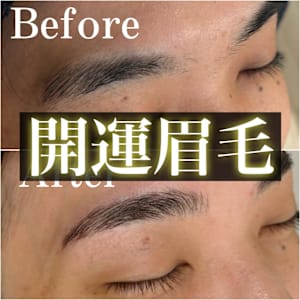 【メンズ】開運眉毛