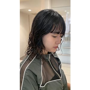 ○ウェットなお洒落パーマ