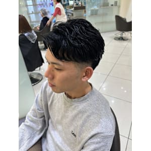 【メンズ】ナチュラルフェードパーマ