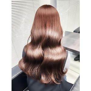 20代30代40代大人可愛い髪質改善カラー艶感ストレート透明