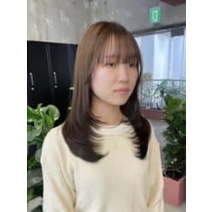 【MIFA】ナチュラルレイヤー/レイヤーカット/ベージュカラ