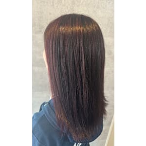 ワインレッドハイライト